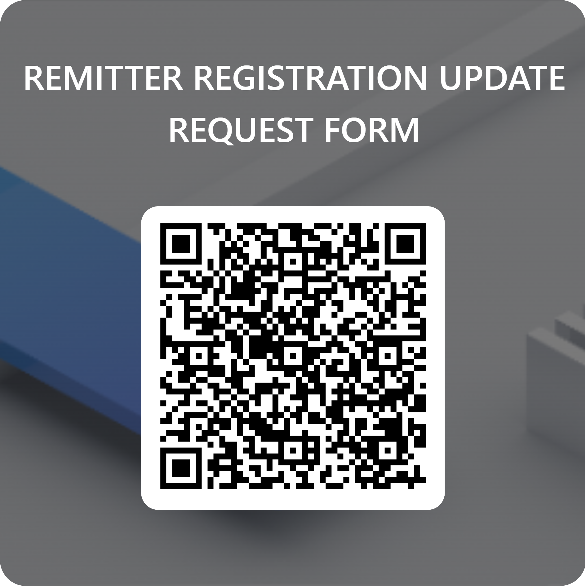 QR Code for Information Update Form